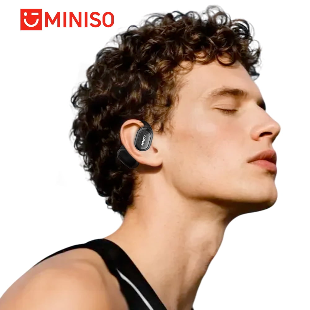 X30 AI Translator Bluetooth 5.4 Open Ear Earbuds, 130+ Languages, Noise-Cancelling, 55H Playtime, IPX5 Waterproof, LED Touch Screen