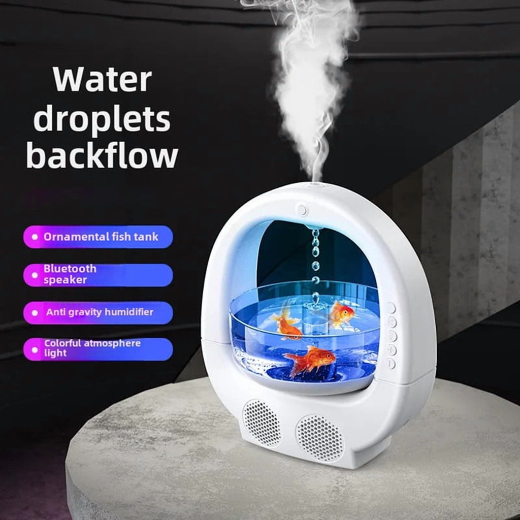 Bluetooth Speaker with Humidifier and Atmosphere Light Home Use Feng Shui Decoration Air Moisturizer