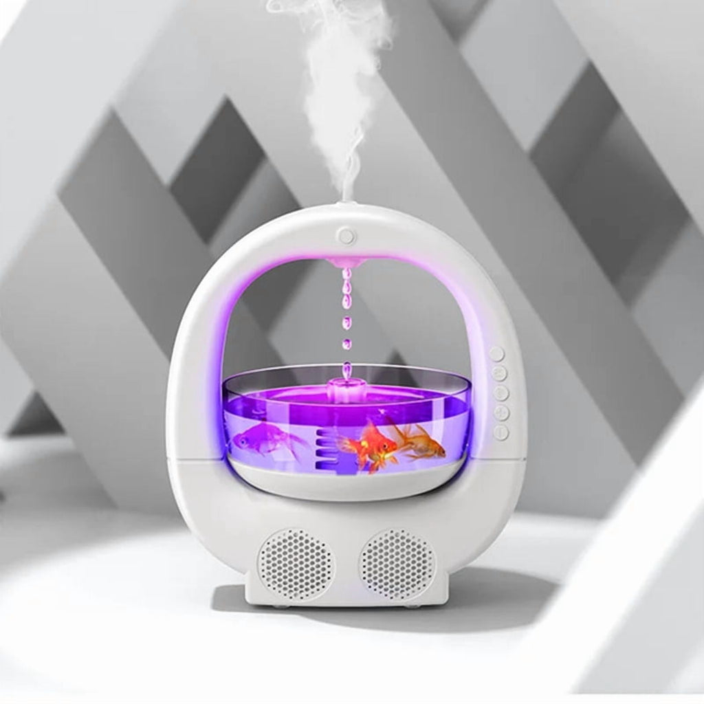 Bluetooth Speaker with Humidifier and Atmosphere Light Home Use Feng Shui Decoration Air Moisturizer