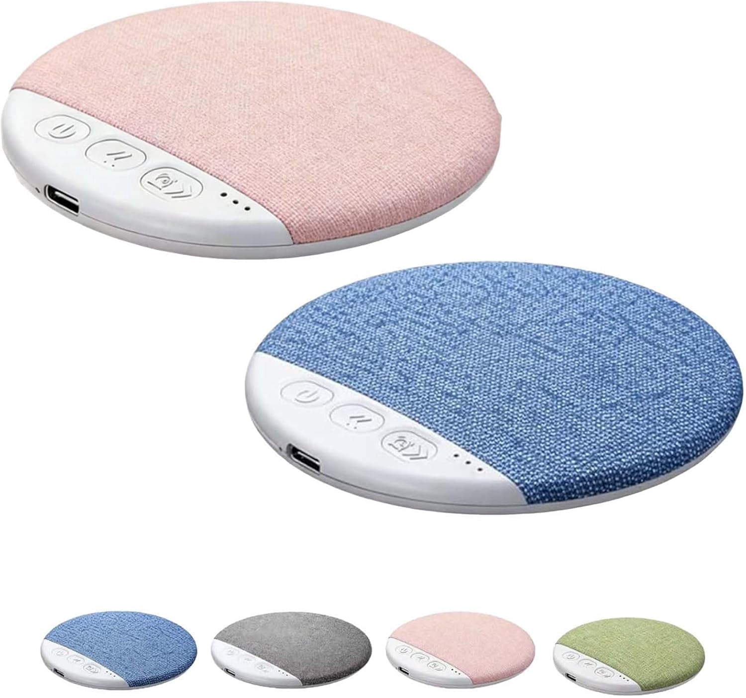 Pillow Speakers for Sleeping, Bluetooth Under Pillow Speaker with White Noise, Ultra-Slim Bed Speaker for Side Sleepers, Wireless Bed Speaker for Night Use