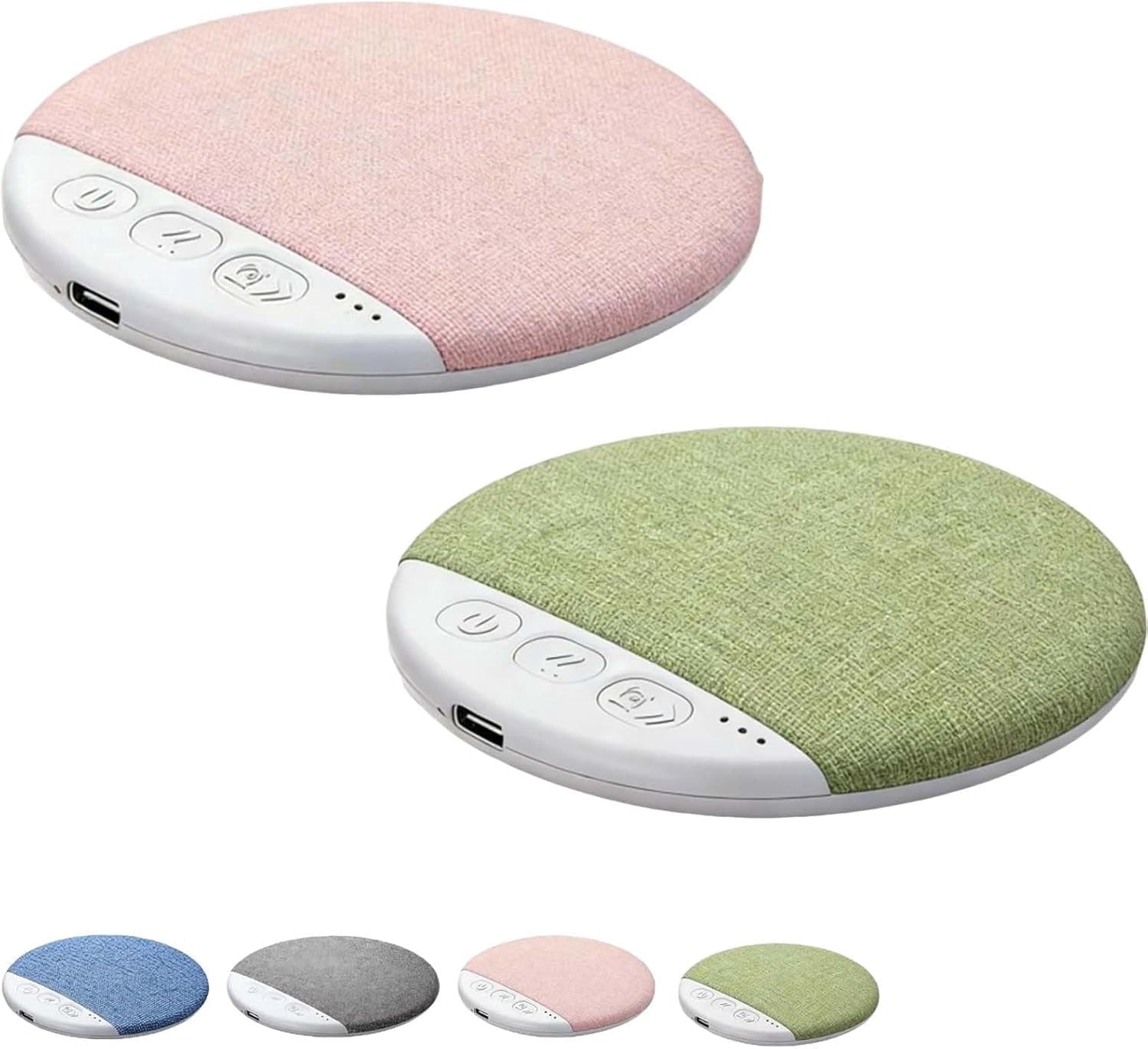 Pillow Speakers for Sleeping, Bluetooth Under Pillow Speaker with White Noise, Ultra-Slim Bed Speaker for Side Sleepers, Wireless Bed Speaker for Night Use