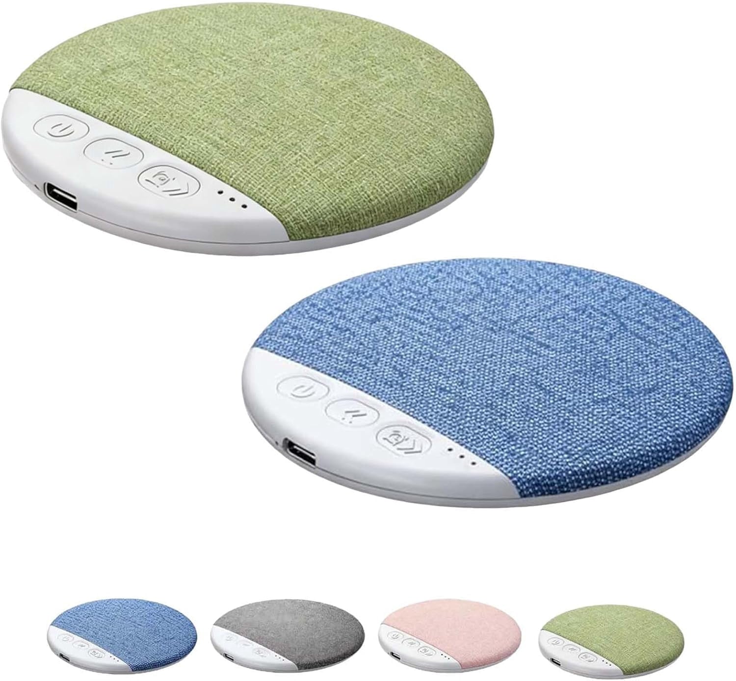 Pillow Speakers for Sleeping, Bluetooth Under Pillow Speaker with White Noise, Ultra-Slim Bed Speaker for Side Sleepers, Wireless Bed Speaker for Night Use