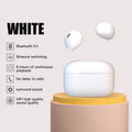 Tws Wireless Lnvisible Bluetooth Headphones Mini Semi-in-ear Earbuds X6 Noise Reduction Sports Headset - Earphones &amp;amp; Headphones