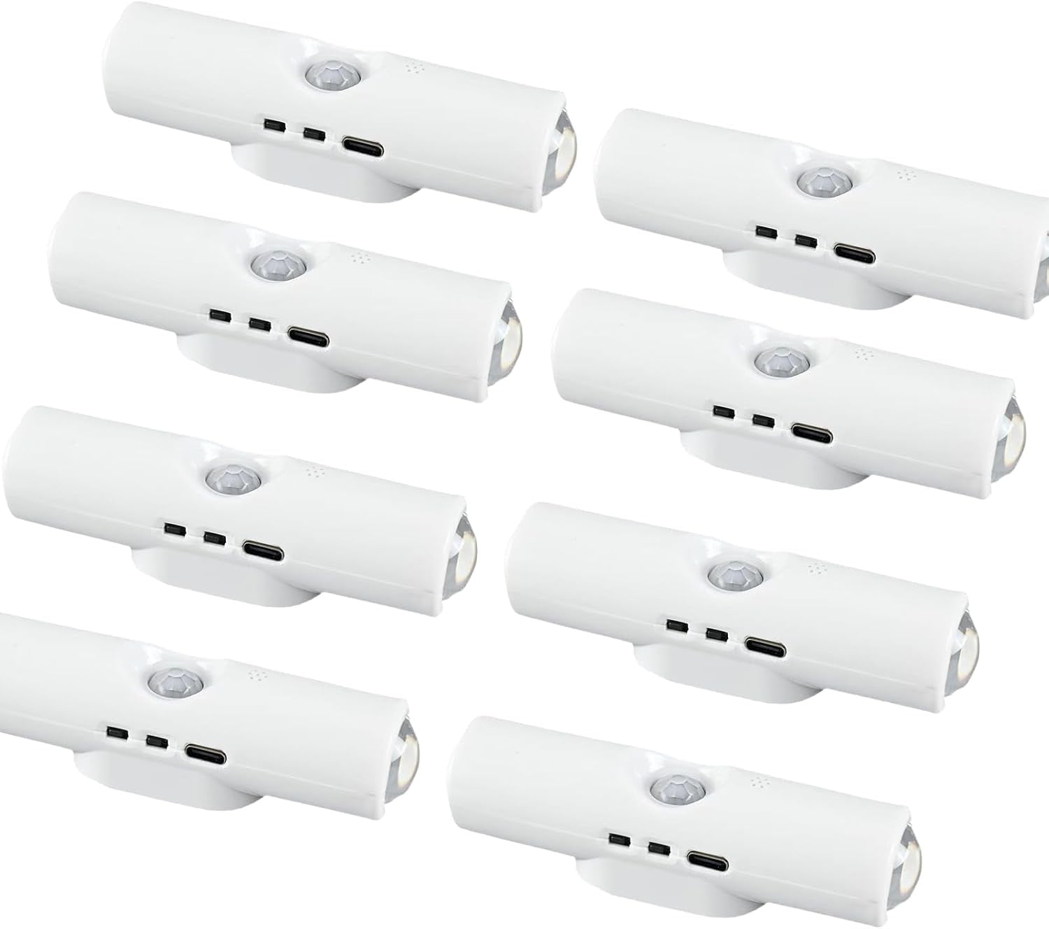 Rechargeable Smart LED Motion Sensor Ambient Light, Rechargeable Dynamic RGB LED Wall Lamp, Magnetic Mount, Punch-Free Color Changing Motion Sensor Light for Stairs, Wardrobe, Cabinet