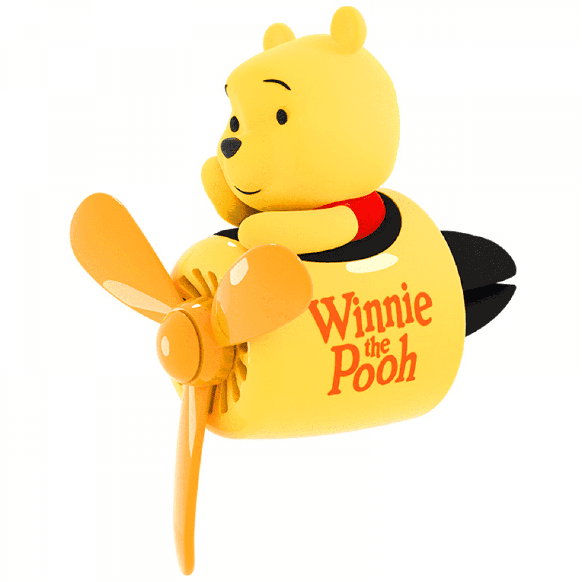 ZOOUSQII Cute Cartoon Winnie the Pooh Car Air Vent Clip Aromatherapy Diffuser - Portable Car Accessories - Fragrance and Long-Lasting Freshness SDZ311-053