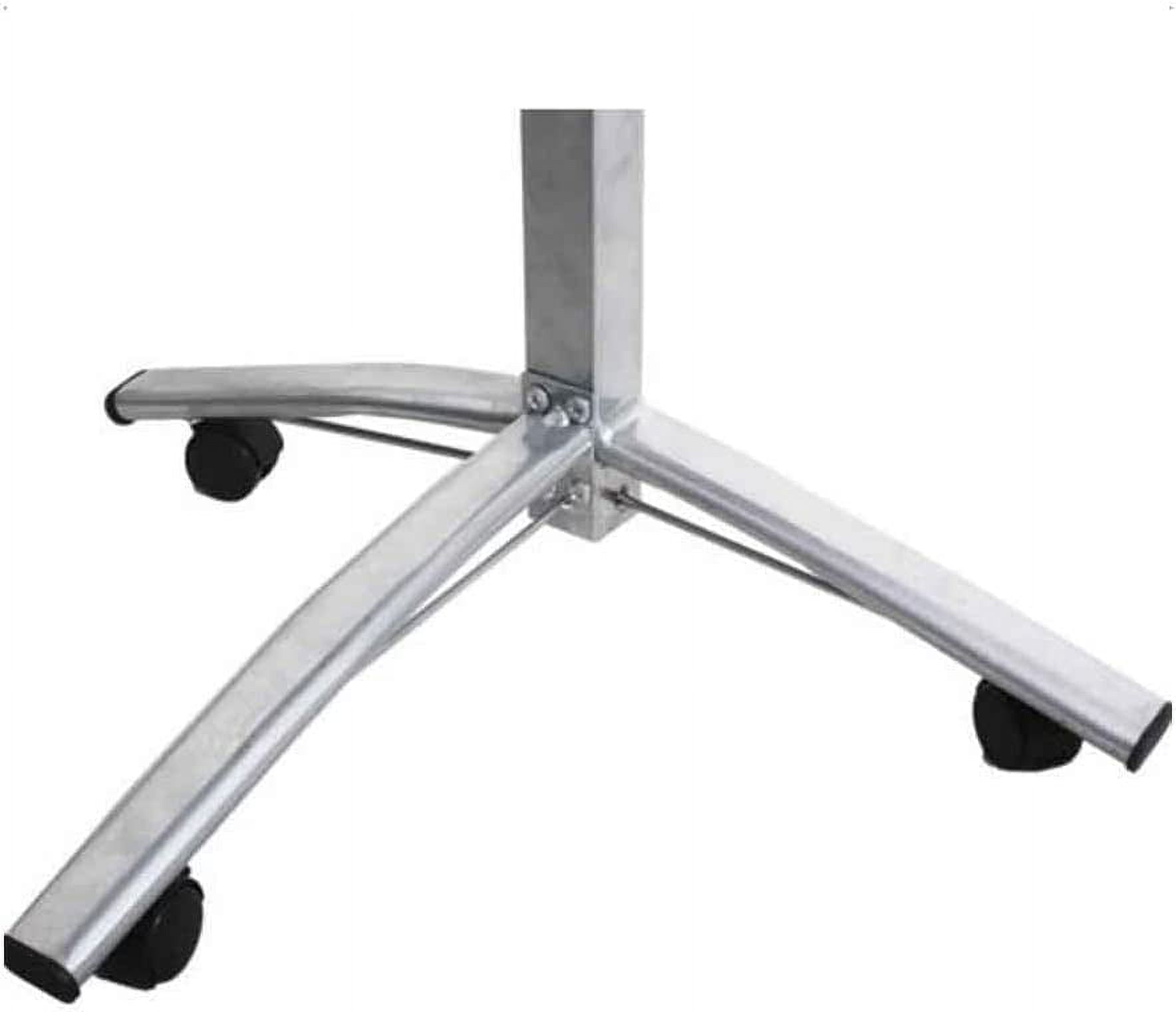 FCH 25.2 Inch Rolling Adjustable Multifunctional Lifting Computer Desk, Tilting Desktop, Sit Stand Laptop Desk TV Tray for Bed Sofa Hospital Reading Eating, Black