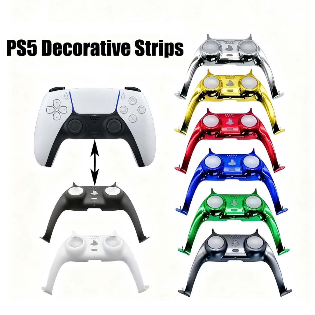 For PS5 Handle Decorative Strip Game Handle Shell Protective Cover Controller Joystick Handle Decorative Strip Accessories