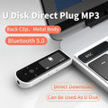 X69 USB MP3 Player Bluetooth Music Player Mini Sport Clip Pedometer Support FM Recorder E-Book (NO TF Card)