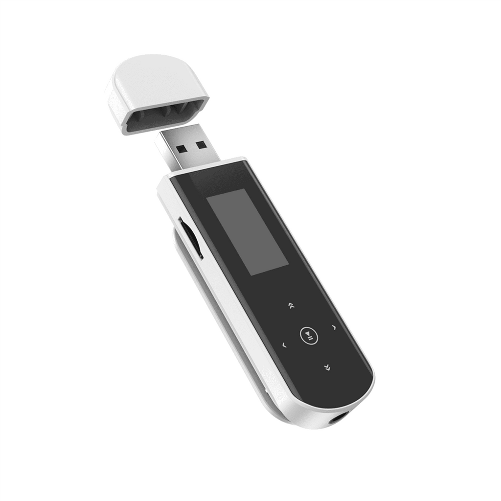 X69 USB MP3 Player Bluetooth Music Player Mini Sport Clip Pedometer Support FM Recorder E-Book (NO TF Card)