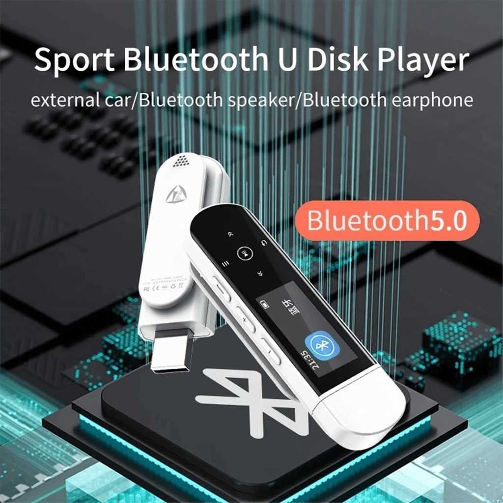 X69 USB MP3 Player Bluetooth Music Player Mini Sport Clip Pedometer Support FM Recorder E-Book (NO TF Card)