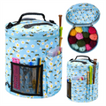 Crochet Bag-Knitting Bag Yarn Storage Organizer-Yarn Bag and Crochet Tote,Yarn Holder for Crocheting,Crochet Accessories