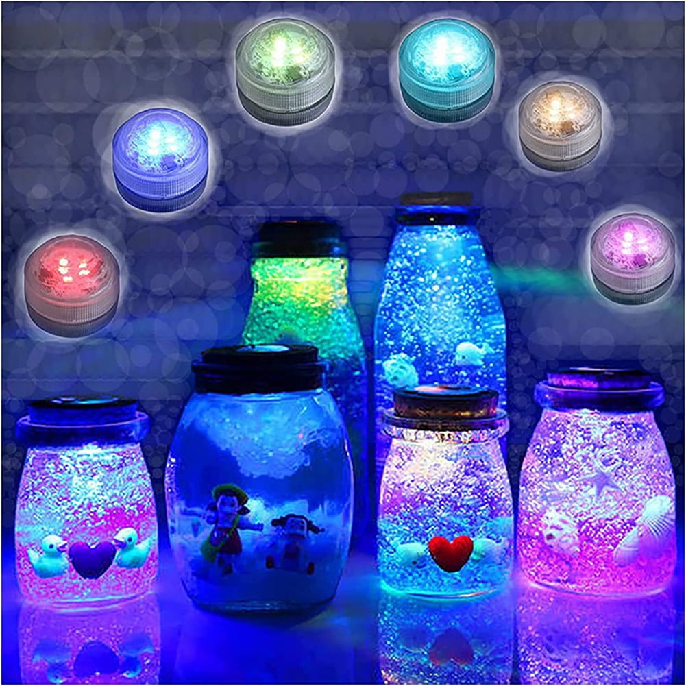 8 x led lights 1 x Remote Control-As Shown