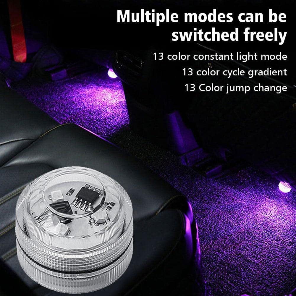 8 x led lights 1 x Remote Control-As Shown